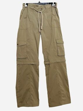 Prana Convertible Cargo Pants Khaki/Tan Women’s 6